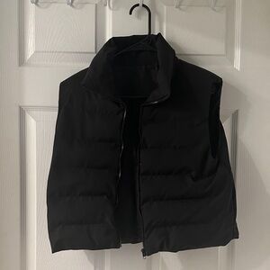 Black Puffer Vest
